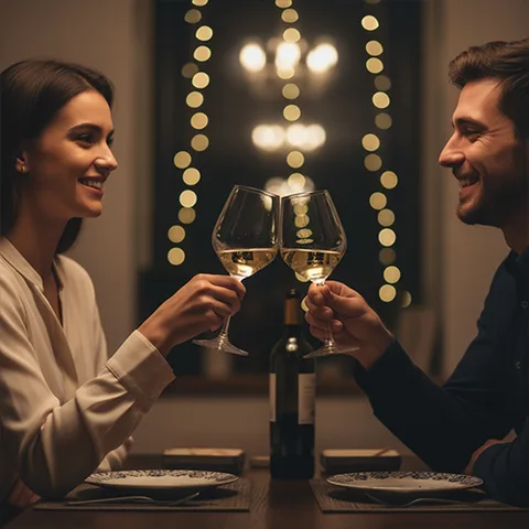 Holiday Toast AI video template